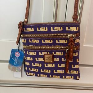 Authentic Dooney & Bourke LSU Cross Body Purse